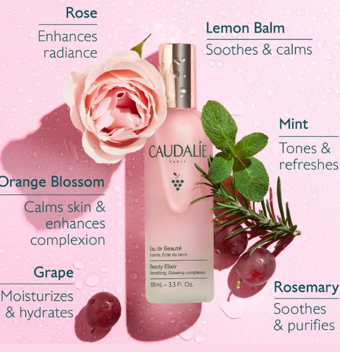 CAUDALIE BEAUTY ELIXIR 100ML