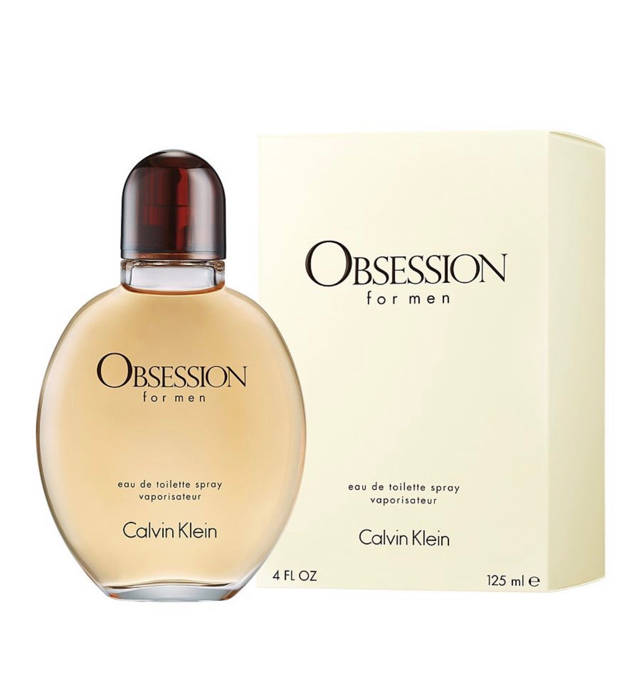 Calvein Klein Obsession for men Eau de Toilette 75ML, 125ML, 200ML