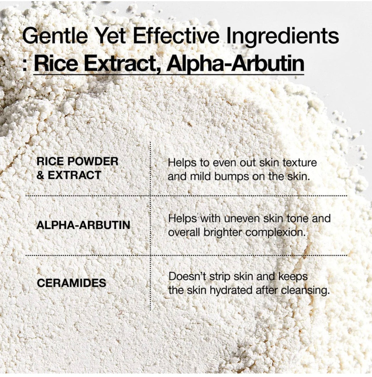 Anua  Rice Brightening Enzyme Cleansing Powder 40 G