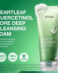 Anua HeartLeaf Quercetinol Pore Deep Cleansing Foam 150 ML