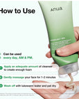 Anua HeartLeaf Quercetinol Pore Deep Cleansing Foam 150 ML
