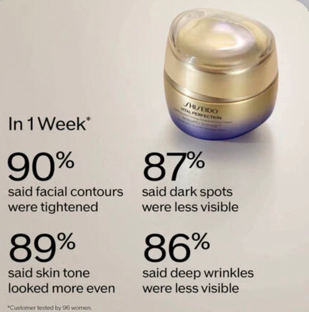 Shiseido Vital Perfection Uplifting and Firming Advanced Day Cream SPF 30 50 ml