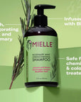 MIELLE ORGANICS ROSEMARY MINT STRENGTHENING SHAMPOO 355ML