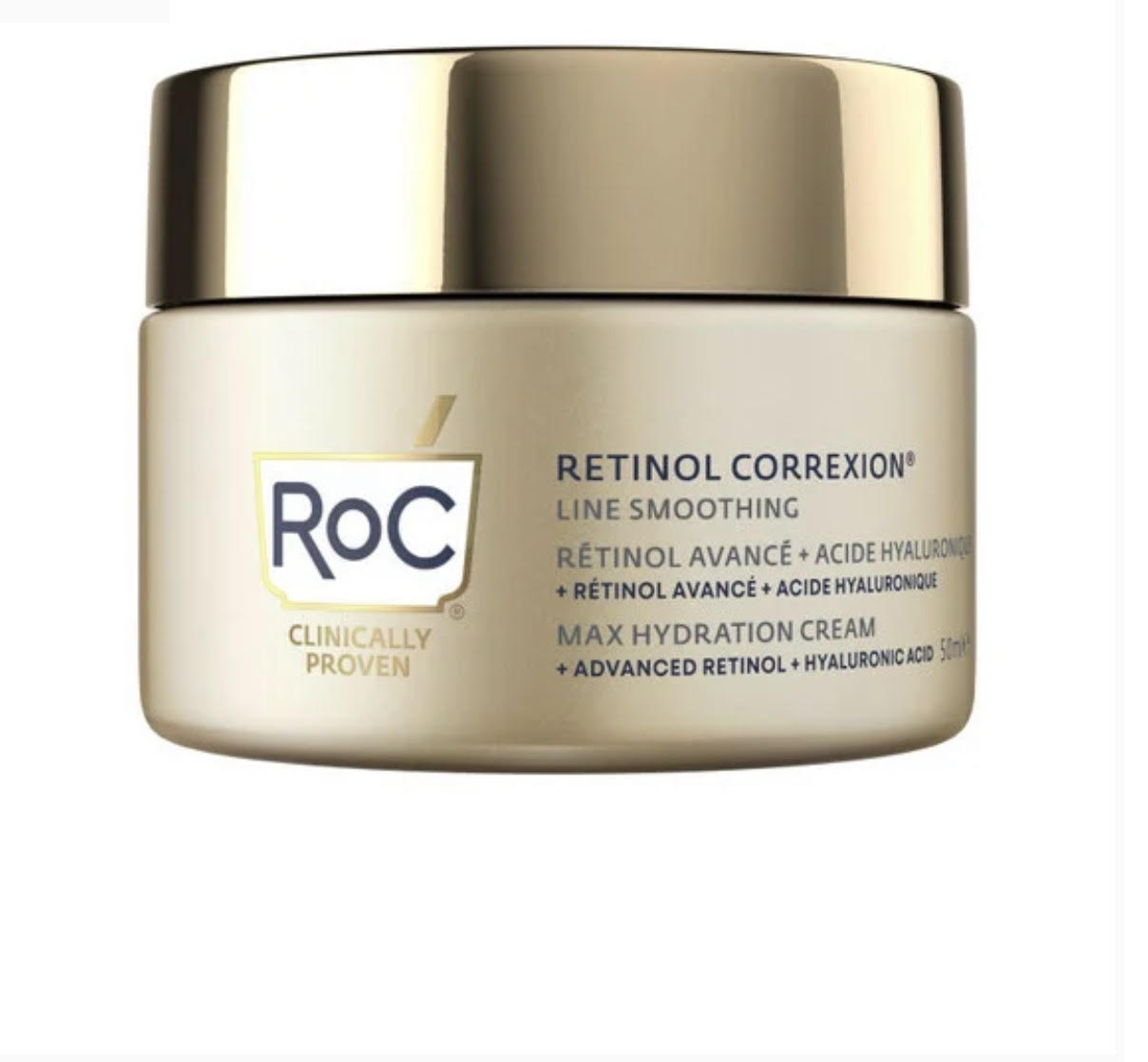Roc Retinol Correxion Line Smoothing Max Hydration Cream