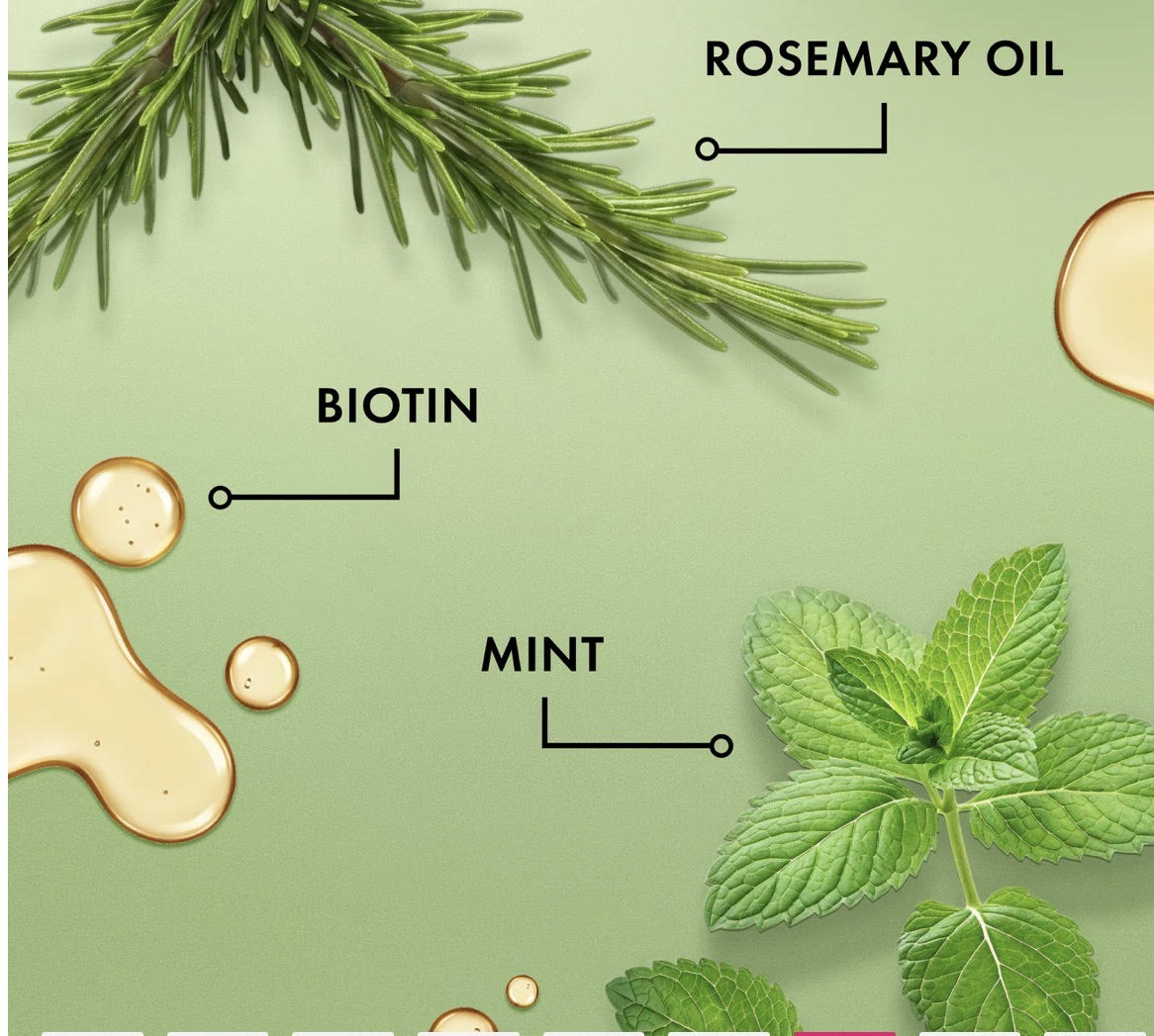 MIELLE ORGANICS ROSEMARY MINT LEAVE-IN CONDITIONER 355ML